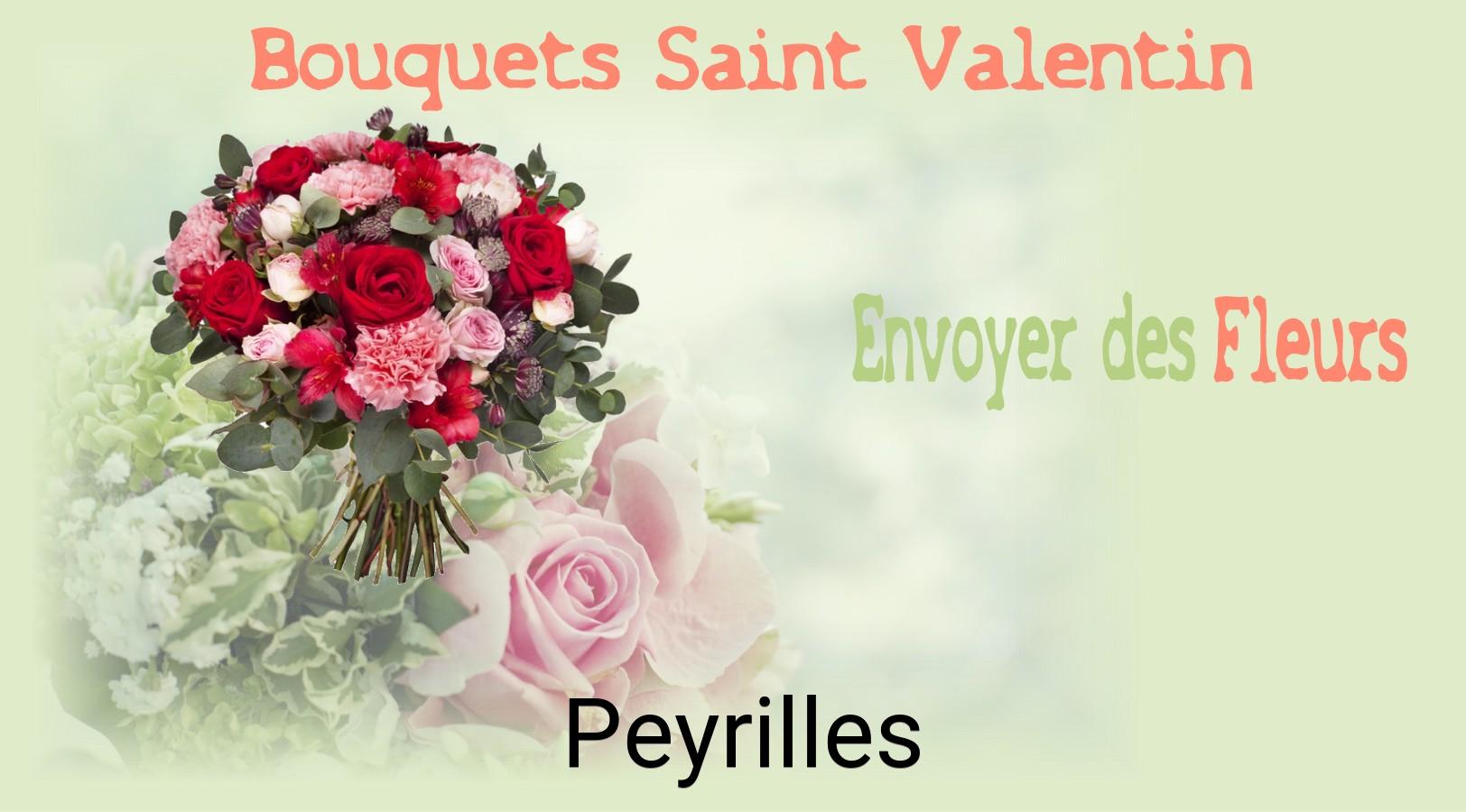 Roses de Saint-Valentin livrées à Peyrilles